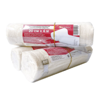 БИНТ медицинский эластичный компрессионный "МЕДИТЕК" 20см*3м